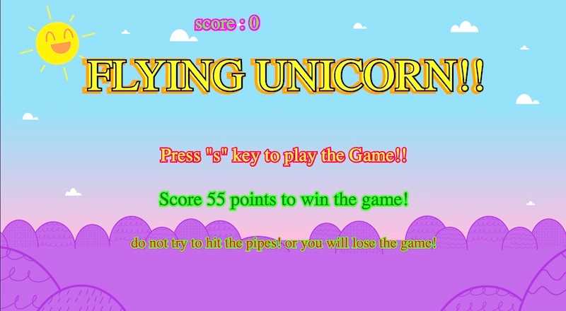 FLYING UNICORN!!