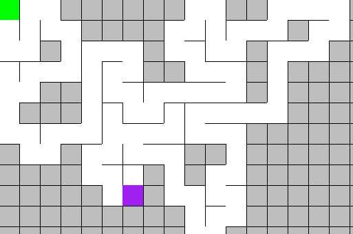 Pygame maze generator