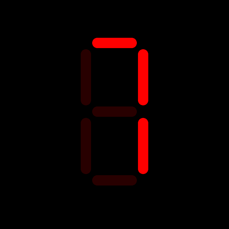 "Seven-Segment Display" code example