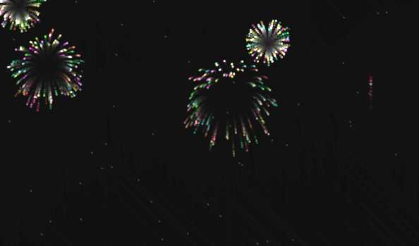 Night Sky Fireworks